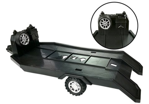 Zestaw Pojazdów Pomarańczowy Monster Truck Czerwone BMW Laweta 58 cm Zestaw Pojazdów Pomarańczowy Monster Truck Czerwone BMW Laweta 58 cm