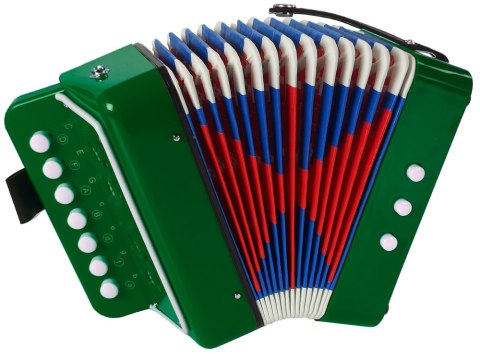 Akordeon Instrument Dla Małego Muzyka Zielony Akordeon Instrument Dla Małego Muzyka Zielony