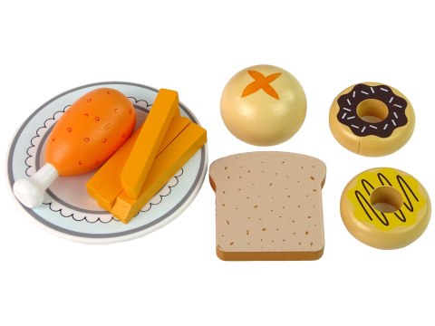 Drewniana Kuchenka Mikrofalowa Mikrofalówka Jedzenie Biała Drewniana Kuchenka Mikrofalowa Mikrofalówka Jedzenie Biała