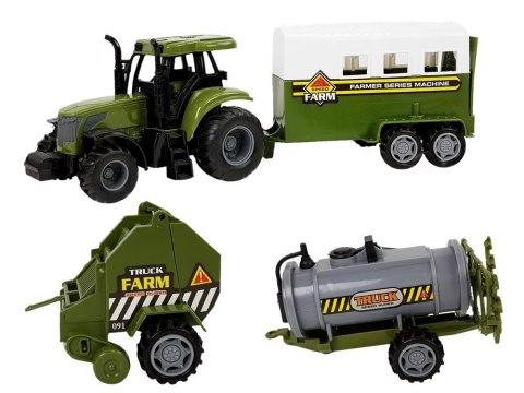 Duży Zestaw Do Złożenia Farma Traktor Zwierzęta Zagroda DIY Duży Zestaw Do Złożenia Farma Traktor Zwierzęta Zagroda DIY