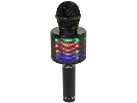Mikrofon Bezprzewodowy USB Głośnik Nagrywanie Karaoke Model WS-858 Czarny Mikrofon Bezprzewodowy USB Głośnik Nagrywanie Karaoke Model WS-858 Czarny