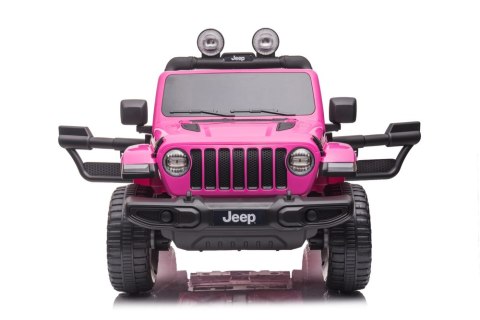 Pojazd na Akumulator Jeep Wrangler Rubicon DK-JWR555 Różowy Pojazd na Akumulator Jeep Wrangler Rubicon DK-JWR555 Różowy