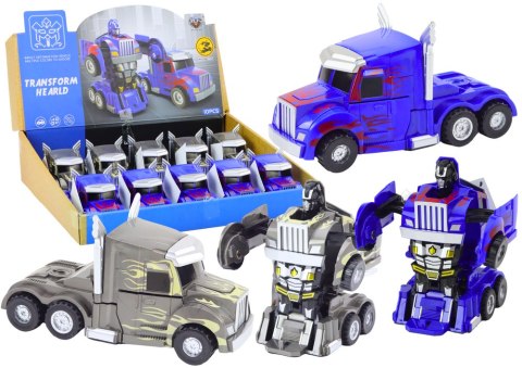 Auto-Robot Ciężarówka 2w1 Robot 2 Kolory Auto-Robot Ciężarówka 2w1 Robot 2 Kolory
