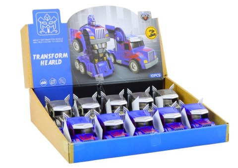 Auto-Robot Ciężarówka 2w1 Robot 2 Kolory Auto-Robot Ciężarówka 2w1 Robot 2 Kolory