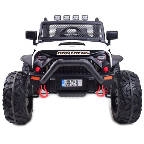 JEEP NA AKUMULATOR BROTHERS , WSPOMAGANIE KIEROWNICY, MIĘKKIE KOŁA, MIĘKKIE SIEDZENIE 24V - 400W/JEEP-JC-666 JEEP NA AKUMULATOR BROTHERS , WSPOMAGANIE KIEROWNICY, MIĘKKIE KOŁA, MIĘKKIE SIEDZENIE 24V - 400W/JEEP-JC-666