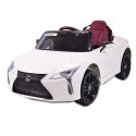 ORYGINALNY LEXUS LC500 NA NAJLEPSZEJ WERSJI, MIĘKKIE KOŁA, MIĘKKIE SIEDZENIE/JE1618